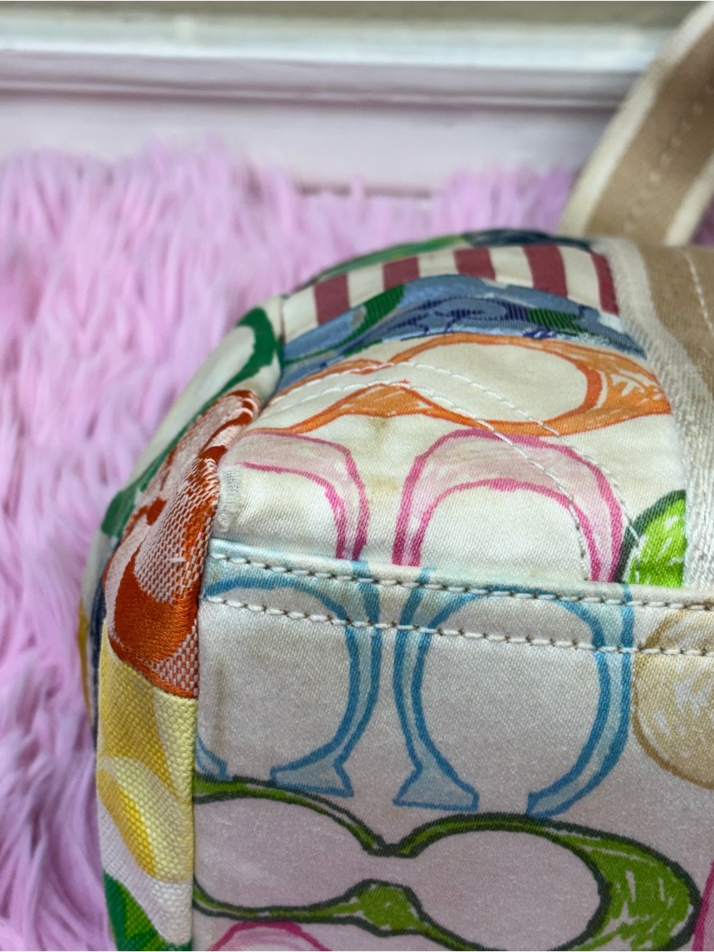 Coach patchwork tote bag - Picture 5 of 9